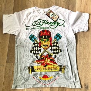 NWT Ed Hardy tshirt